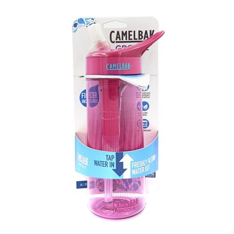 Botella De Agua Camelbak GROOVE 0 6L Con Filtro Berry