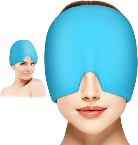 Acwoo Migraine Relief Cap Reusable Cold Hot Therapy Migraine And