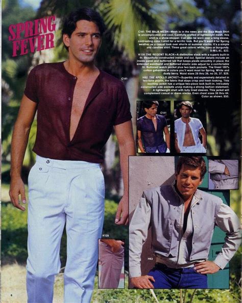 International Male Catalog Spring 1983 80s Fashion Men Vintage Mens