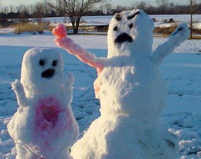 Snow sculptures, snowmen, snowman ideas, snow fun, snowy day, snow play