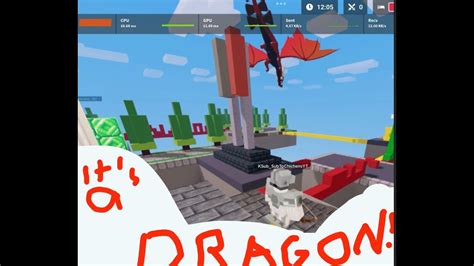 So I Found A Dragon In Roblox Bedwars Roblox Bedwars Edited Youtube