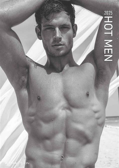 Alpha Edition Hot Men 2025 Bildkalender 29 7x42cm Kalender Mit