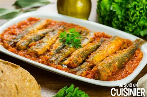 Recette De Sardines à La Tomate Un Plat De Poisson En Sauce Délicieux