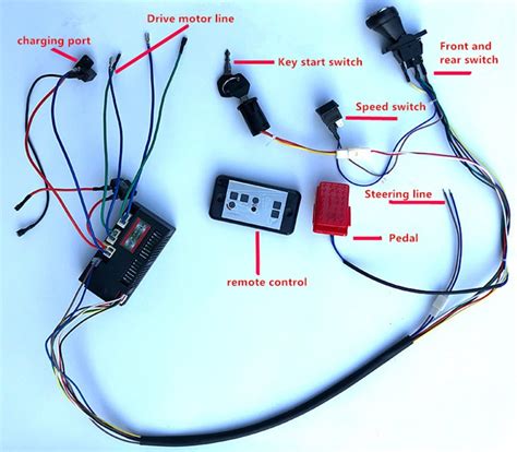 Electric Toy Car Wiring Diagram