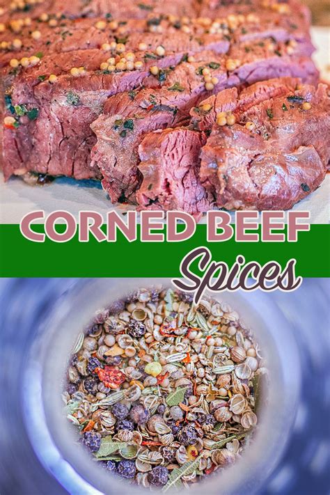 Corned beef seasoning – Artofit