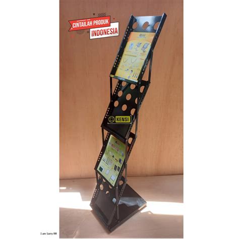 Jual Rak Display Rak Brosur Rak Majalah Rak Pameran Portable