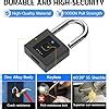 Elinksmart N Heavy Duty Fingerprint Padlock Weatherproof Bluetooth