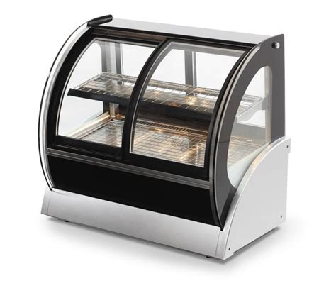 Vollrath W Curved Glass Countertop Refrigerated Display