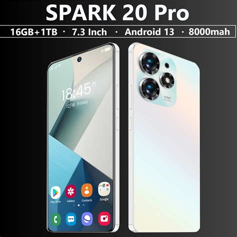 Spark Pro Smartphone G Qualcomm Gen Cores Inch