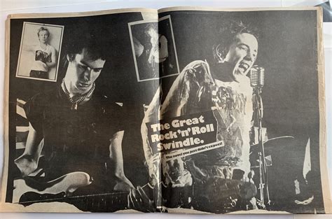 Sex Pistols Great RocknRoll Swindle Michael Moorcock 1980 Novel Pleasures Of Past Times