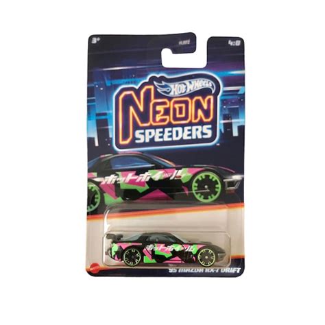 Hot Wheels Neon Speeders Mazda Rx Drift Shopee Malaysia