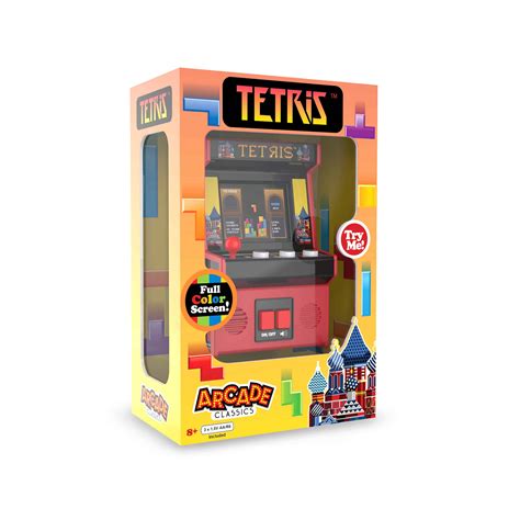 Arcade Classics Tetris Retro Mini Arcade Game Basicfun