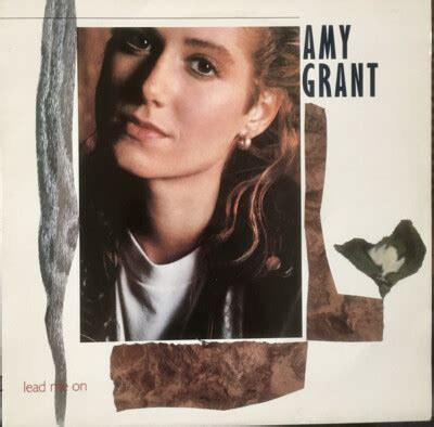 Amy Grant ‎–Lead Me On -Vinyl LP Album Greek Analogue Press 1988 LIKE