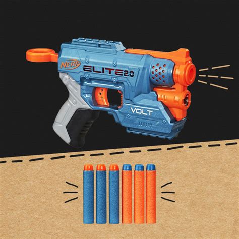 Бластер Нерф Элит 2.0 Вольт Nerf Elite 2.0 Volt SD-1, пистолет детский ...