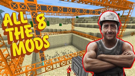 ALL THE MODS 8 QUARRY automática con QUARRY PLUS en MINECRAFT D3