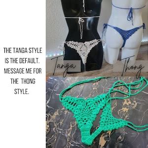 Crochet Bikini Crochet Bikini Set Crochet Bathing Suit Crochet Swimsuit Crochet Lingerie