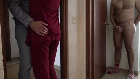 Horny Amateur Wife Seduces Year Old Delivery Boy In Front Of Cuckold Husband Xhamster