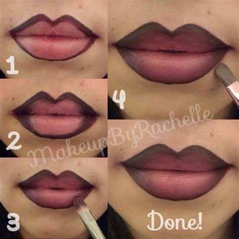 Glossy Nude Lip Combo For Woc Darkskin Ombre Lips Tutorial Artofit