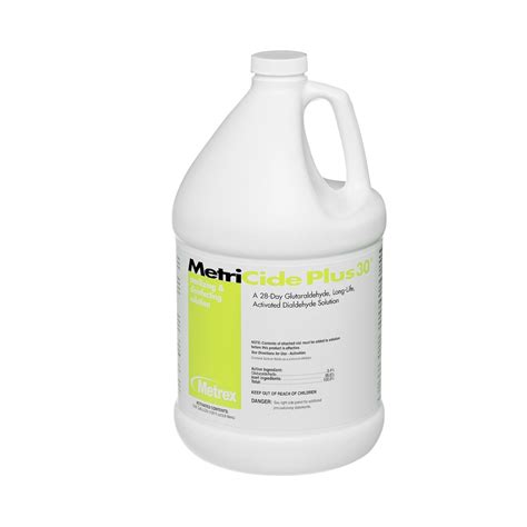 Metricide Plus 30 Glutaraldehyde High Level Disinfectant Liquid 1 Gal