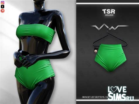 Скачать купальник BIKINI SET 207 для Симс 4