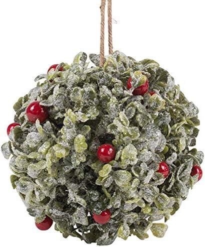 Amazon Holiday Pride Artificial Christmas Mistletoe Ball Ornament