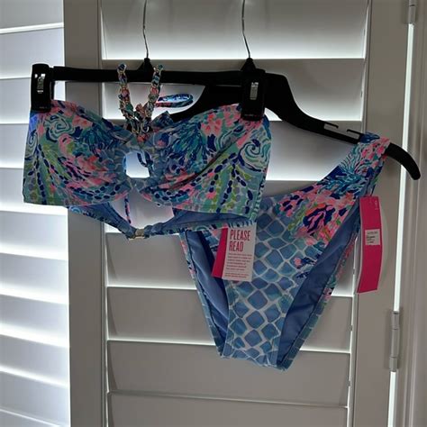 Lilly Pulitzer Swim Lilly Pulitzer Rathia Bikini Top Pico High Cut