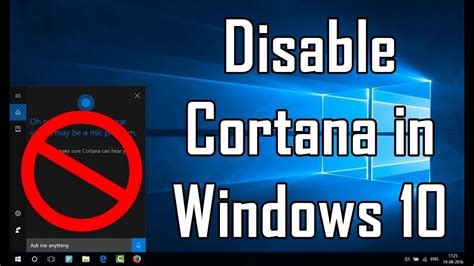 How To Permanently Remove Cortana From Windows In Working