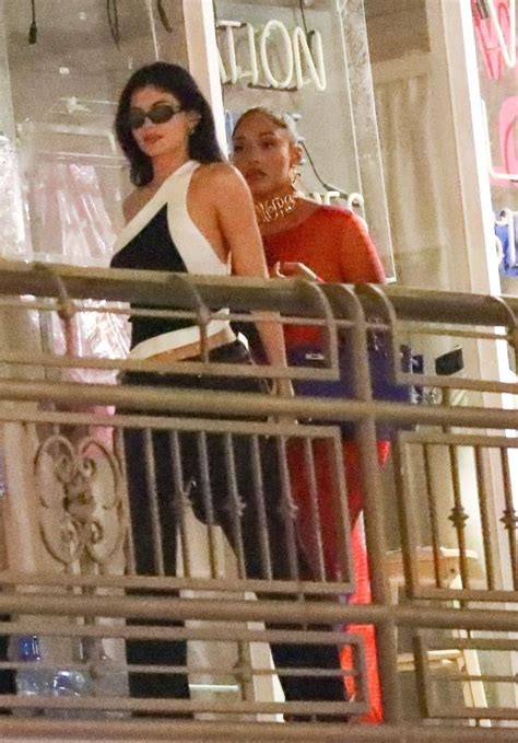 Kylie Jenner And Jordyn Woods Heading To A Sushi Restaurant In LA 07