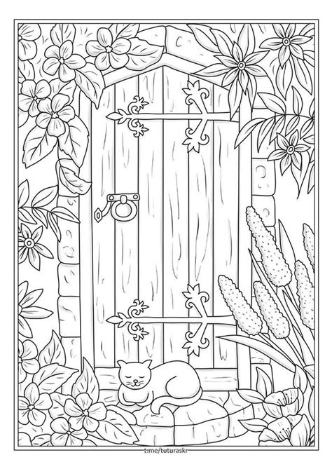 Pin By Laura Murphey On Artsy Madness In Detailed Coloring Pages