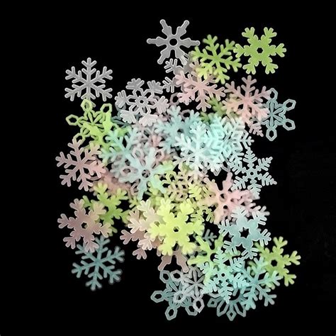 Jual Ys Jual Per Pack Isi Pcs Sticker Salju Snowflake Sticker