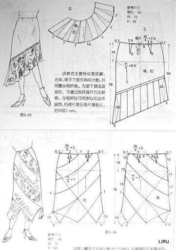 Molde De Falda En Picos Salvabrani Dress Sewing Patterns Skirt