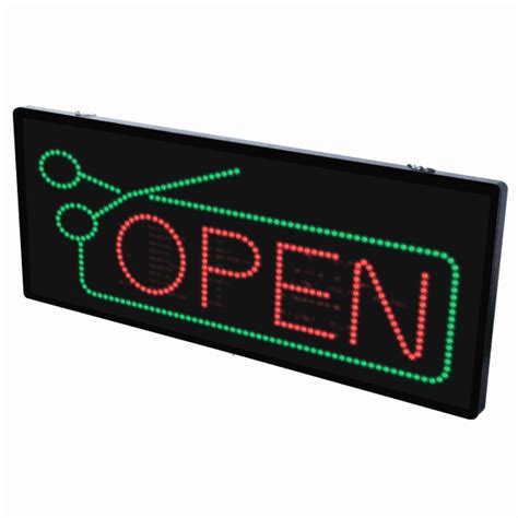 Berkeley Beauty Company Inc 2 In 1 Led Sign Ll Open With Frame