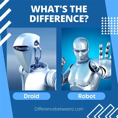 Difference Between Droid And Robot Difference Betweenz