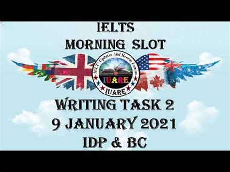 Ielts Exam Writing Task Morning Slot January India Ielts