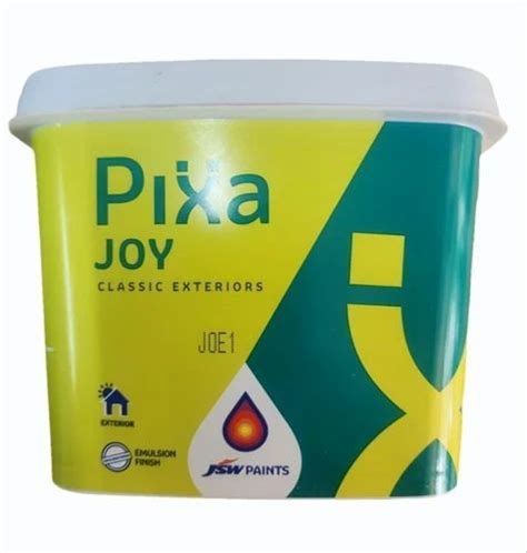 Matt White Jsw Pixa Joy Classic Exterior Paint Packaging Size L At