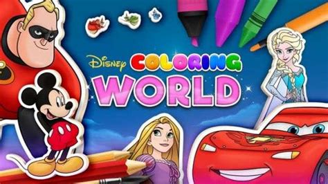 Disney Coloring World - Popular Games for Kids | PlaymateKids.com