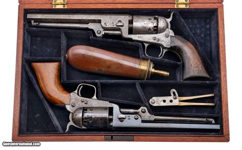 "Double Cased Set of the Colt 1851 Navy Revolvers (AC1195)" for sale
