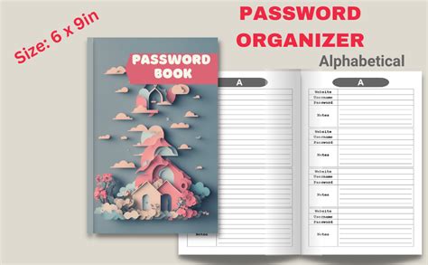 Password Vault Your Personal Password Tracker Management Book Directory And Record Keeper