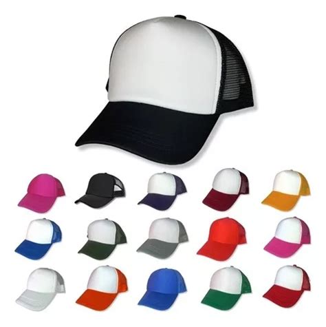 Gorra Malla Lisa Trucker Sublimar Colores Mercadolibre