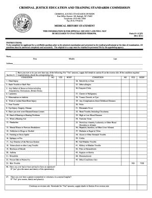 Fillable Online Doc Nc Form F Doc Doc Nc Fax Email Print Pdffiller