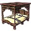 File On Icon Furnishing Elsweyr Bed Yellow Four Poster Png The