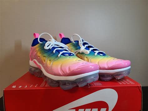 Nike Air Vapormax Plus Low Cotton Candy Rainbow Wmns Size 8 To 10 Fj4550 606 Ebay