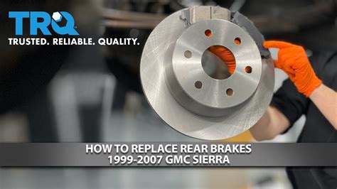 Gmc Sierra Rear Brake Install