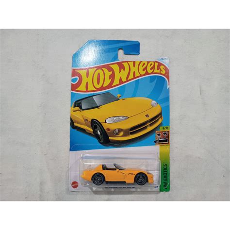 Carrinho Hot Wheels Dodge Viper Rt Lacrado Shopee Brasil