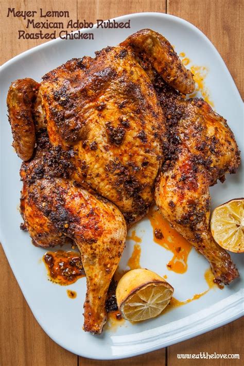 Chicken Rub Recipe Adobo Rubbed Roasted Chicken Eat The Love