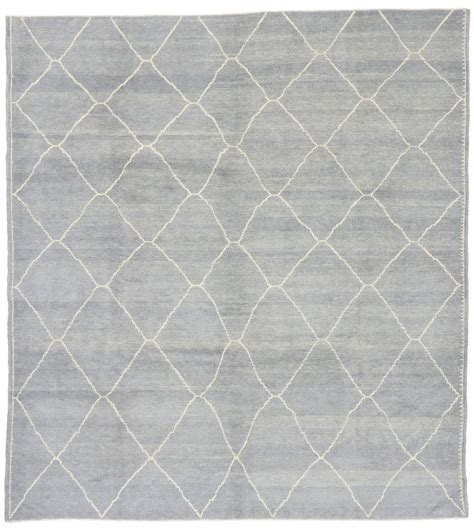 8 X 9 Turkish Gray Moroccan Rug 53439