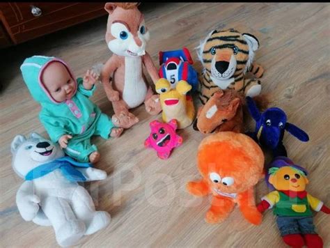 Мягкие игрушки разные во Владивостоке