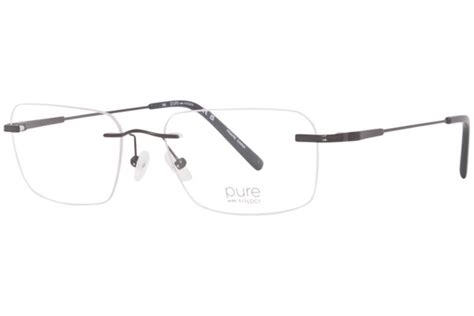 Pure Airlock Caliber Titanium Eyeglasses Rimless