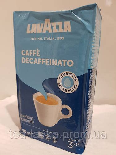 Купить Кофе молотый без кофеина Лавацца Lavazza Dek Classico 250г ...