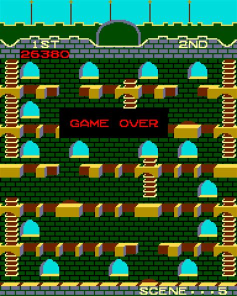 Mr Dos Castle Arcade 34 The King Of Grabs